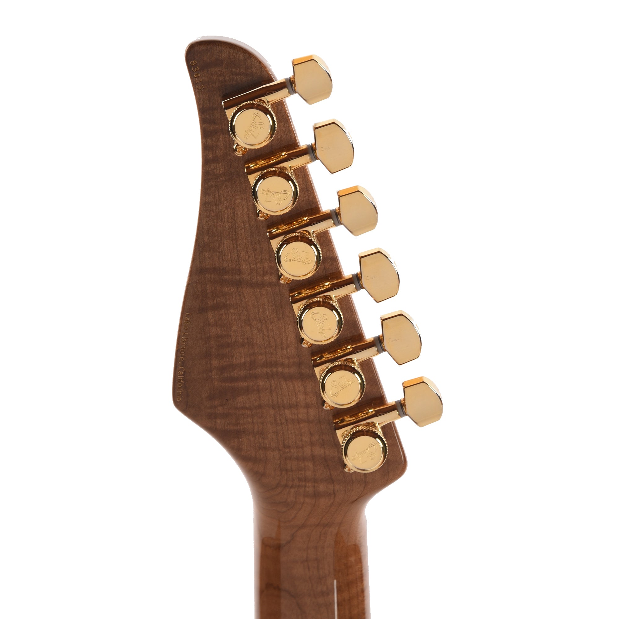 Suhr Custom Modern T Natural Burst w/CME-Selected Waterfall Burl Maple Top