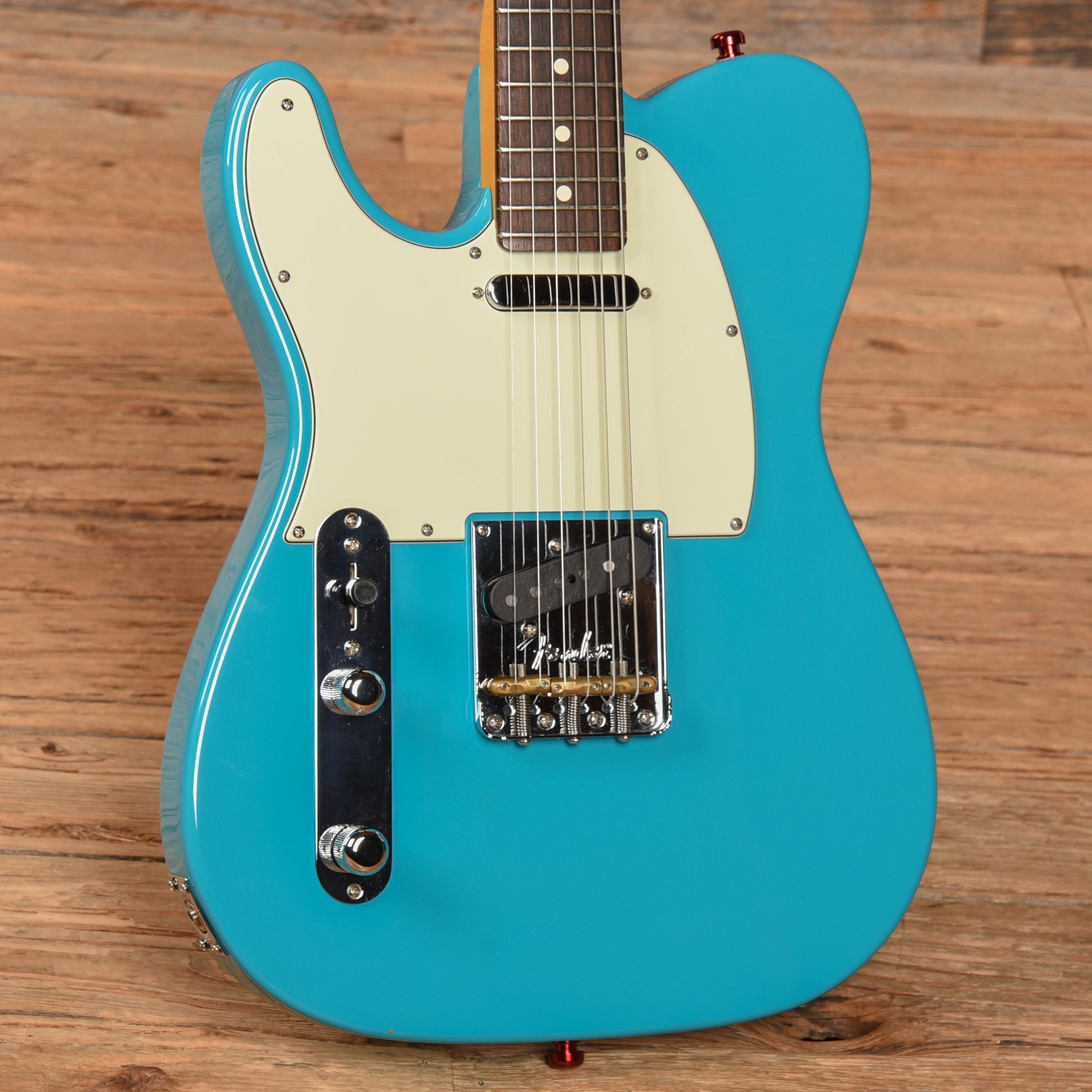 Fender American Professional II Telecaster Miami Blue 2023 LEFTY