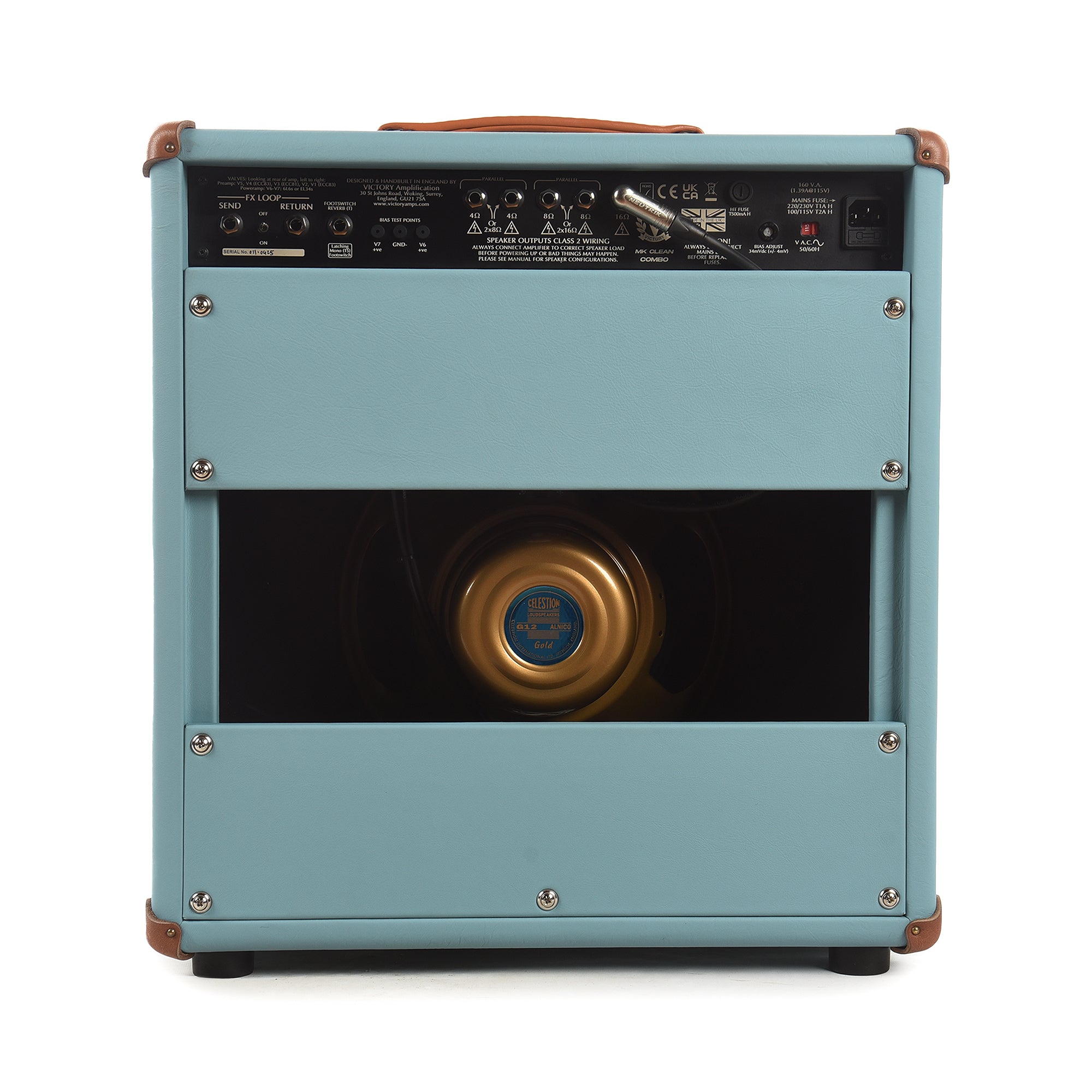 Victory MK30 Clean 100w 1x12 Combo Amp Aqua