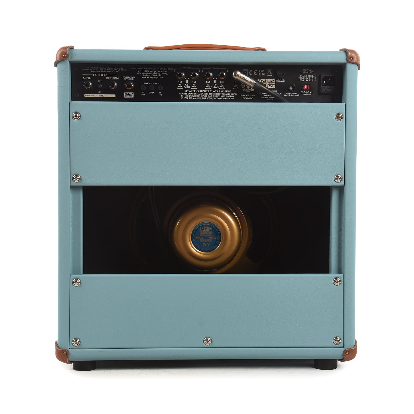 Victory MK30 Clean 100w 1x12 Combo Amp Aqua