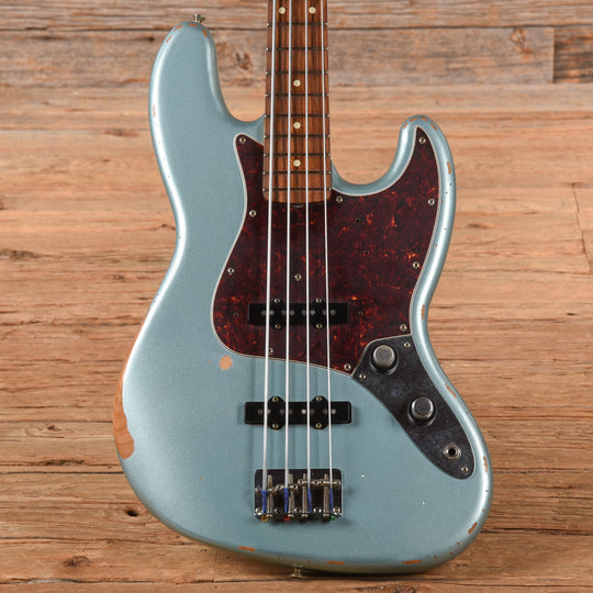 Fender 60th Anniversary Road Worn 60s Jazz Bass Firemist Silver 2019