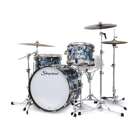 Slingerland Radio King 13/16/22 3pc. Drum Kit Black Diamond Pearl