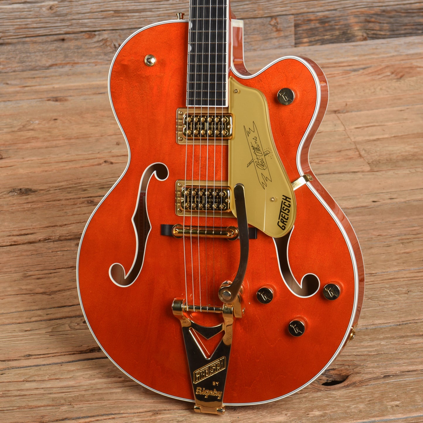Gretsch G6120T Players Edition Nashville with String-Thru Bigsby Orange Stain 2020