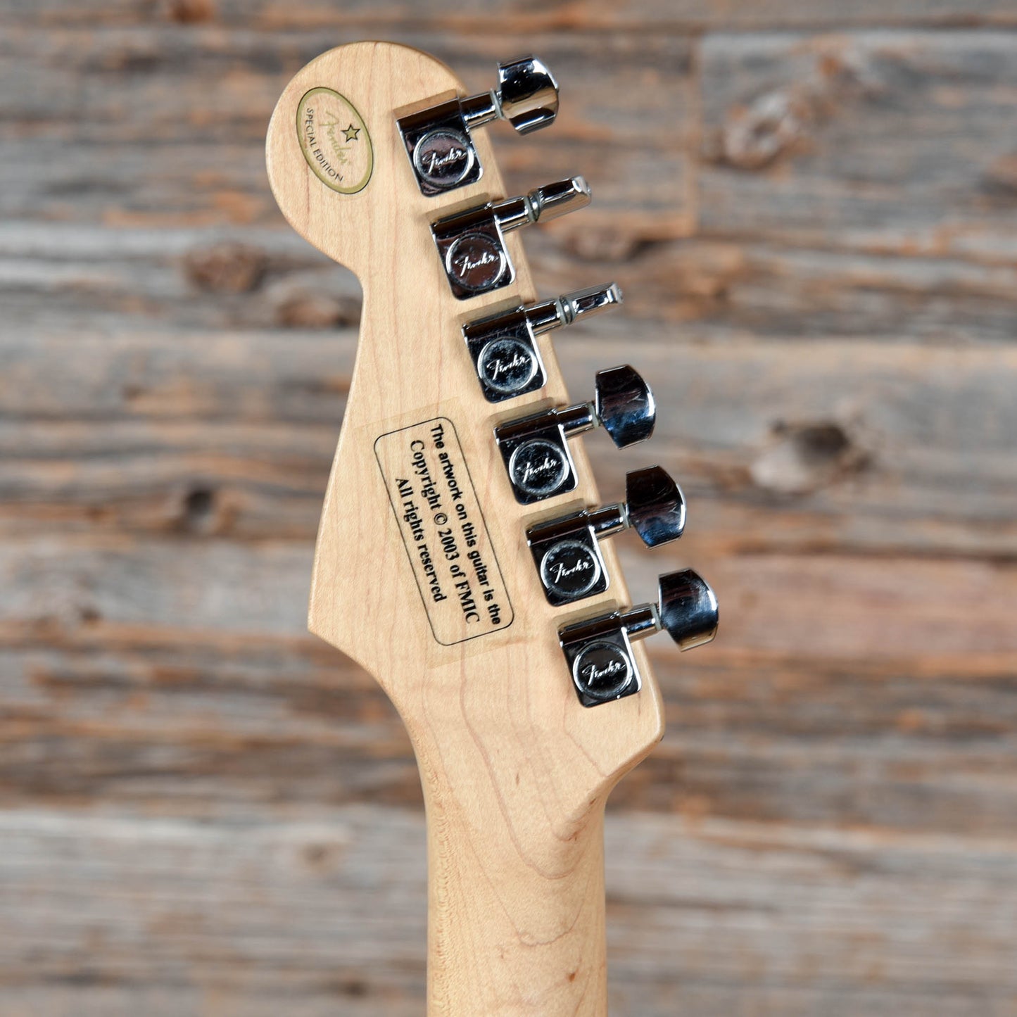 Fender FSR "Splattercaster" Standard Stratocaster Splatter Finish 2003