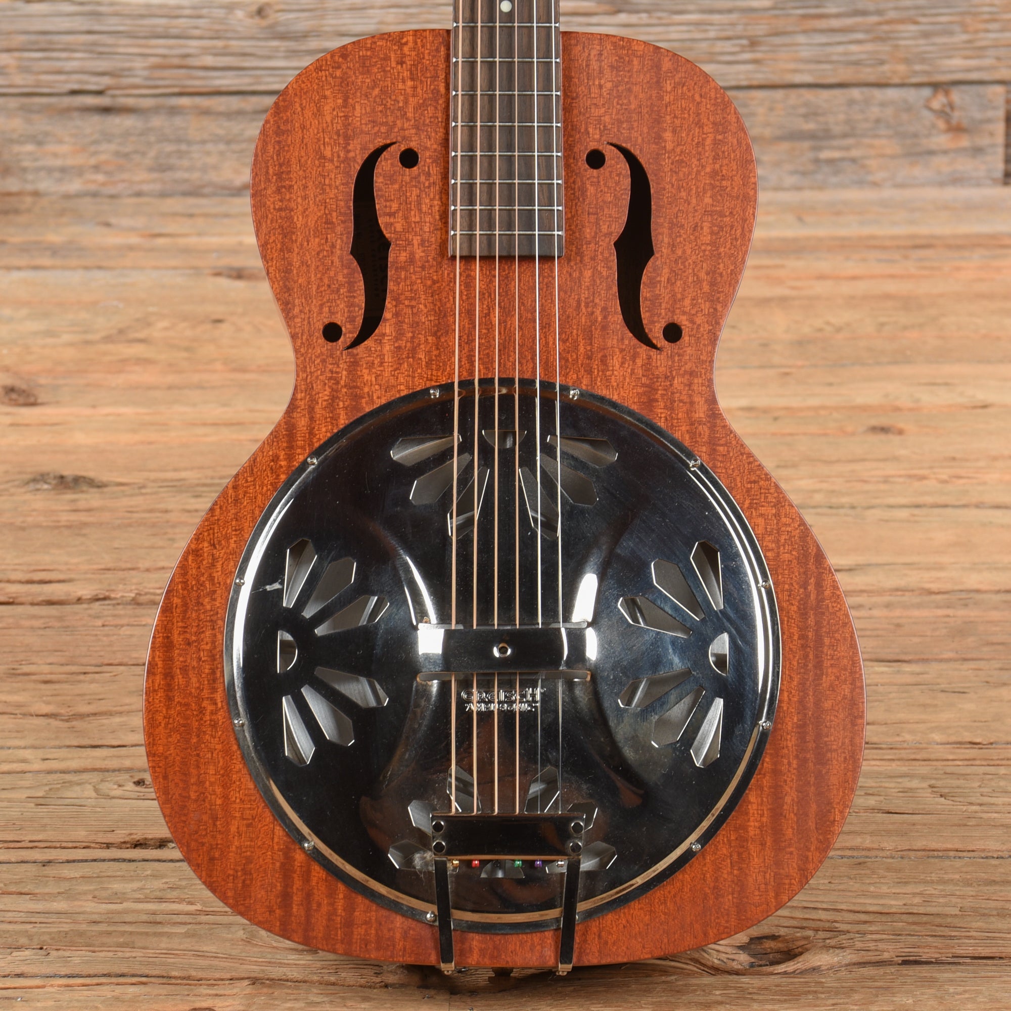 Gretsch G9200 Boxcar Round Neck Resonator Brown 2016