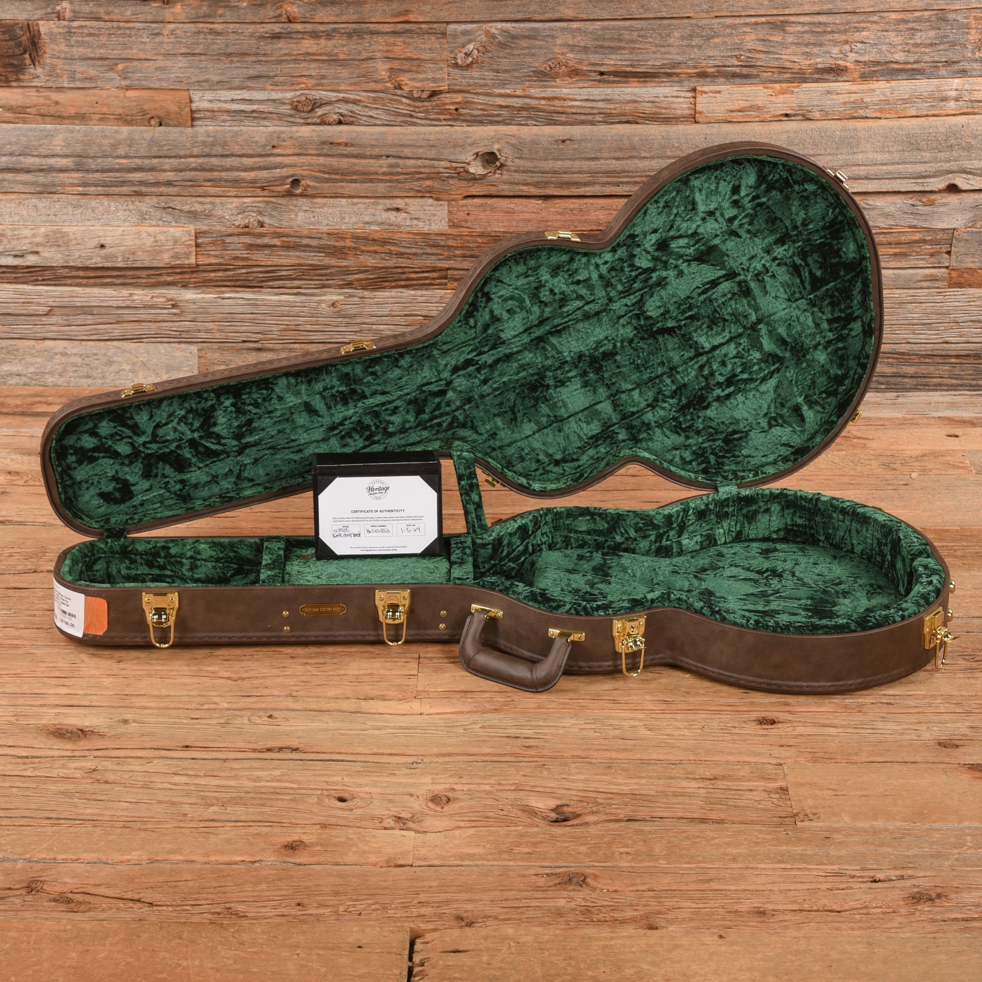 Heritage Custom Shop Core Collection H-535 Cherry Sunburst 2024