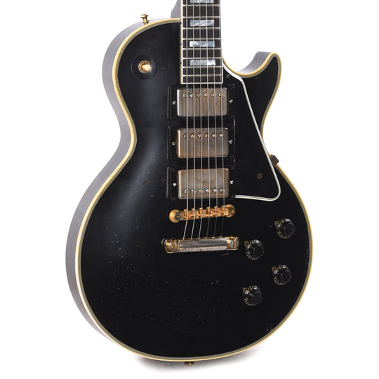 Gibson Custom Shop Artist Eric Clapton 1958 Les Paul Custom Ebony Murphy Lab Aged