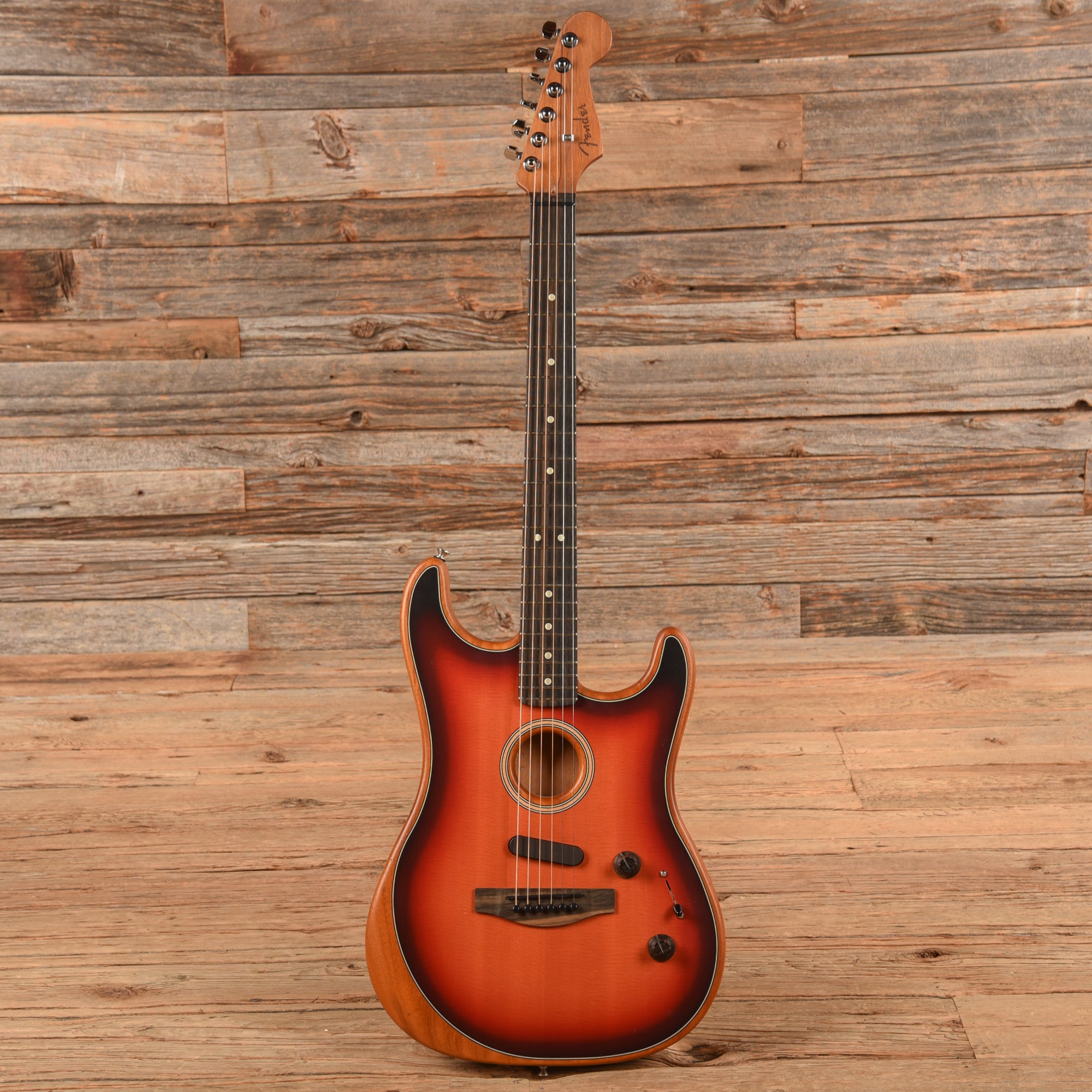 Fender American Acoustasonic Stratocaster Sunburst 2020