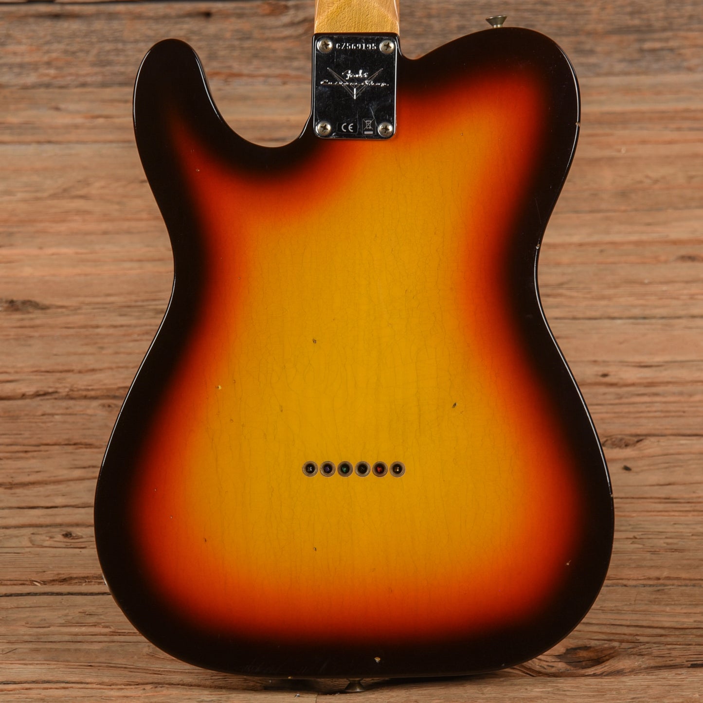 Fender Custom Shop '61 Telecaster Journeyman Relic Sunburst 2023