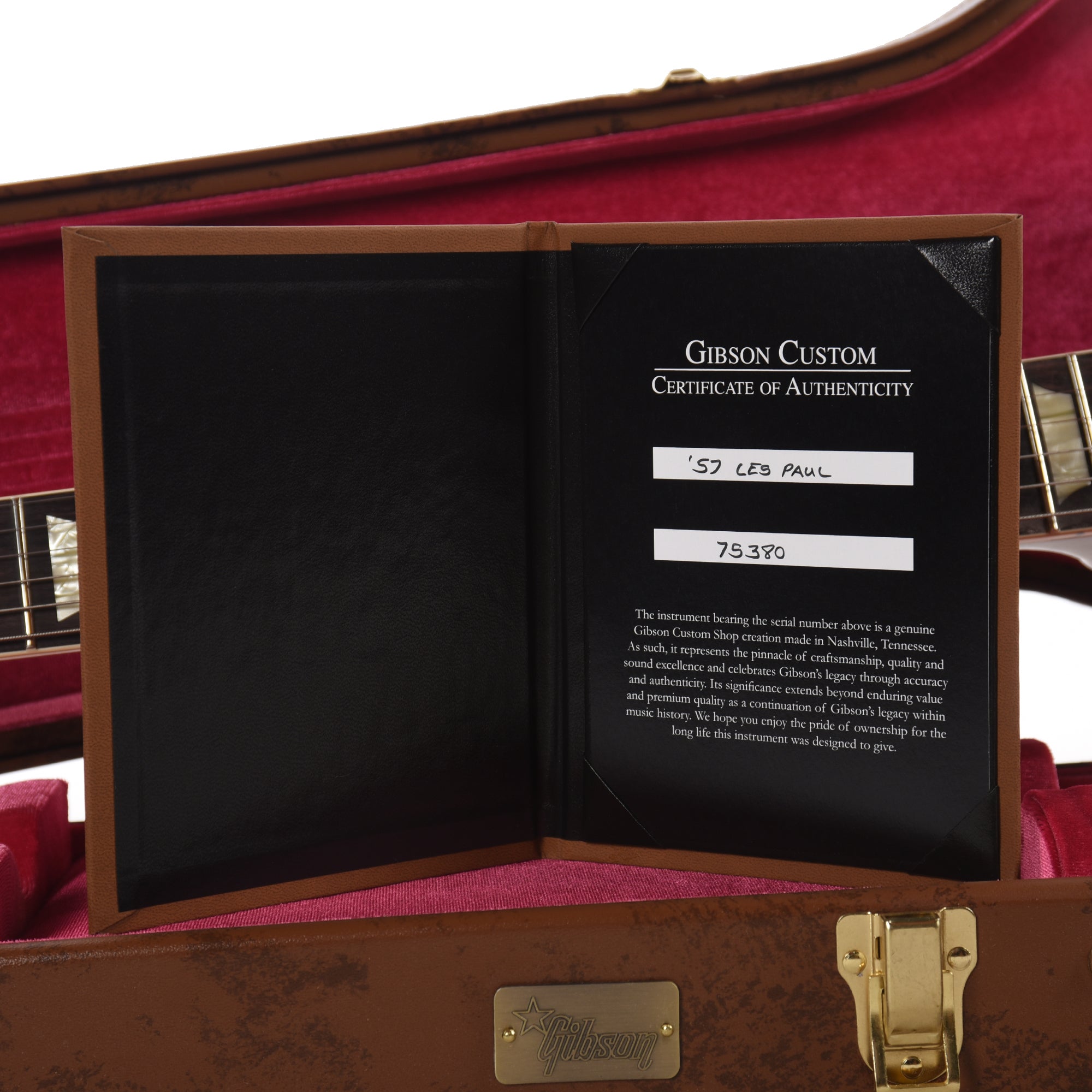 Gibson Custom Shop 1957 Les Paul Goldtop 