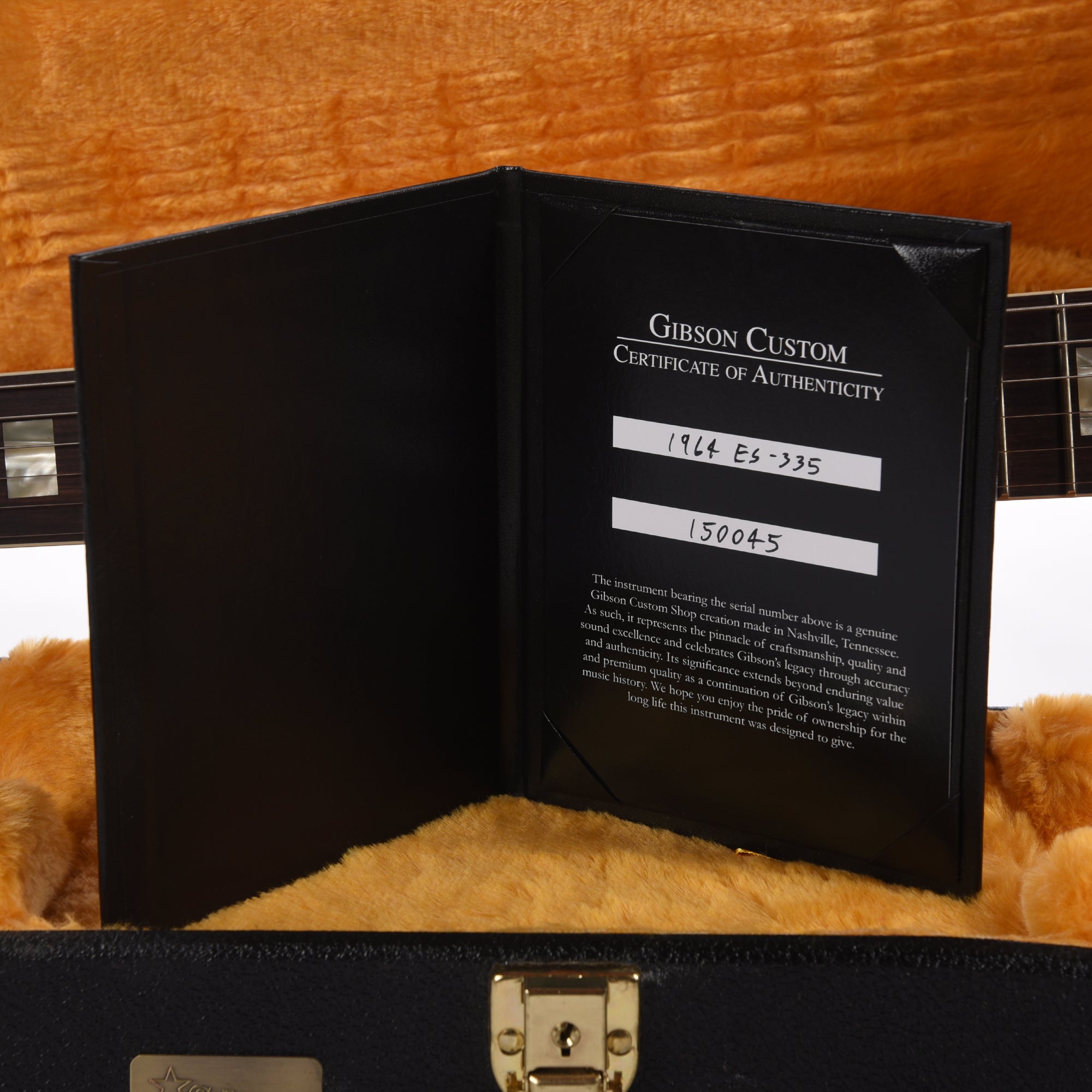 Gibson Custom Shop 1964 ES-335 Reissue LEFTY Sixties Cherry VOS