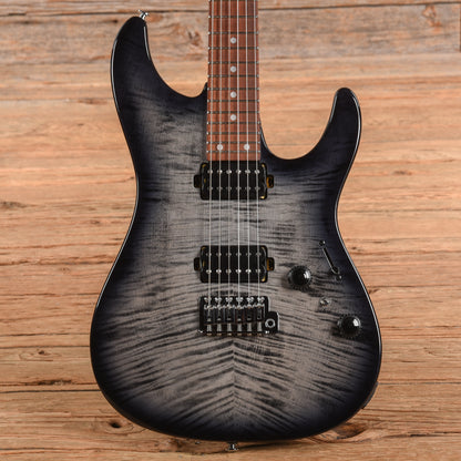 Ibanez AZ24S1F Standard Transparent Black Sunburst 2024
