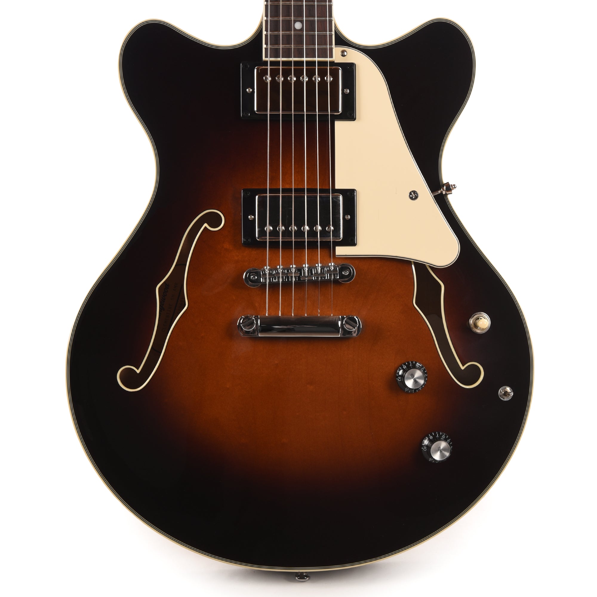 Orangewood Clementine Double Cutaway Chambered Electric Guitar Americano w/ Hardshell Case