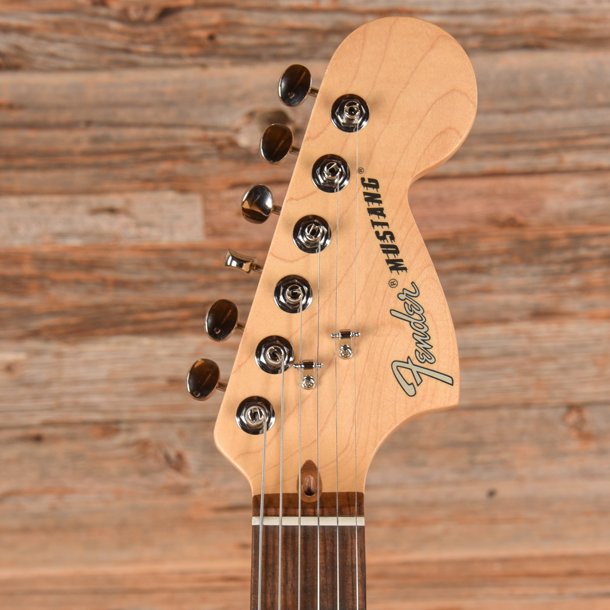 Fender American Performer Mustang Satin Sonic Blue 2022