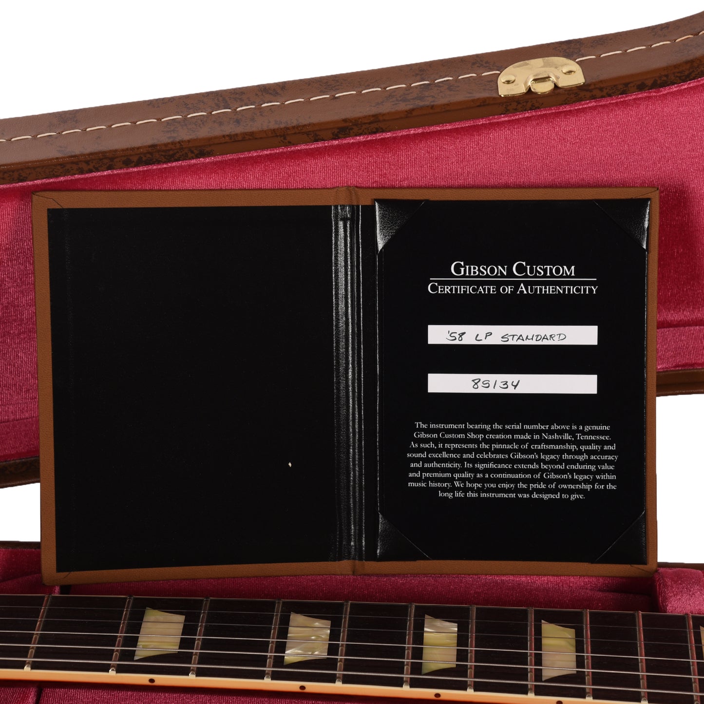 Gibson Custom Shop 1958 Les Paul Standard "CME Spec" Green Lemon VOS w/59 Carmelita Neck