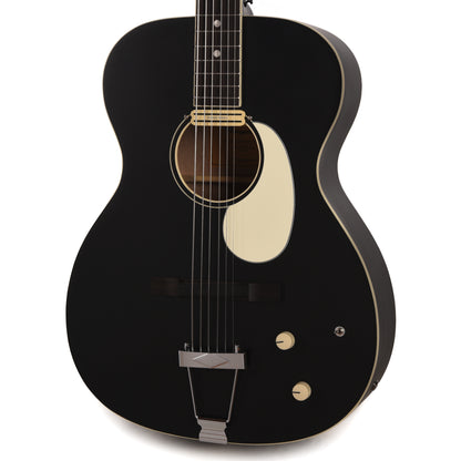 Orangewood Juniper II Baritone Black Live Rubber Bridge Acoustic-Electric Guitar