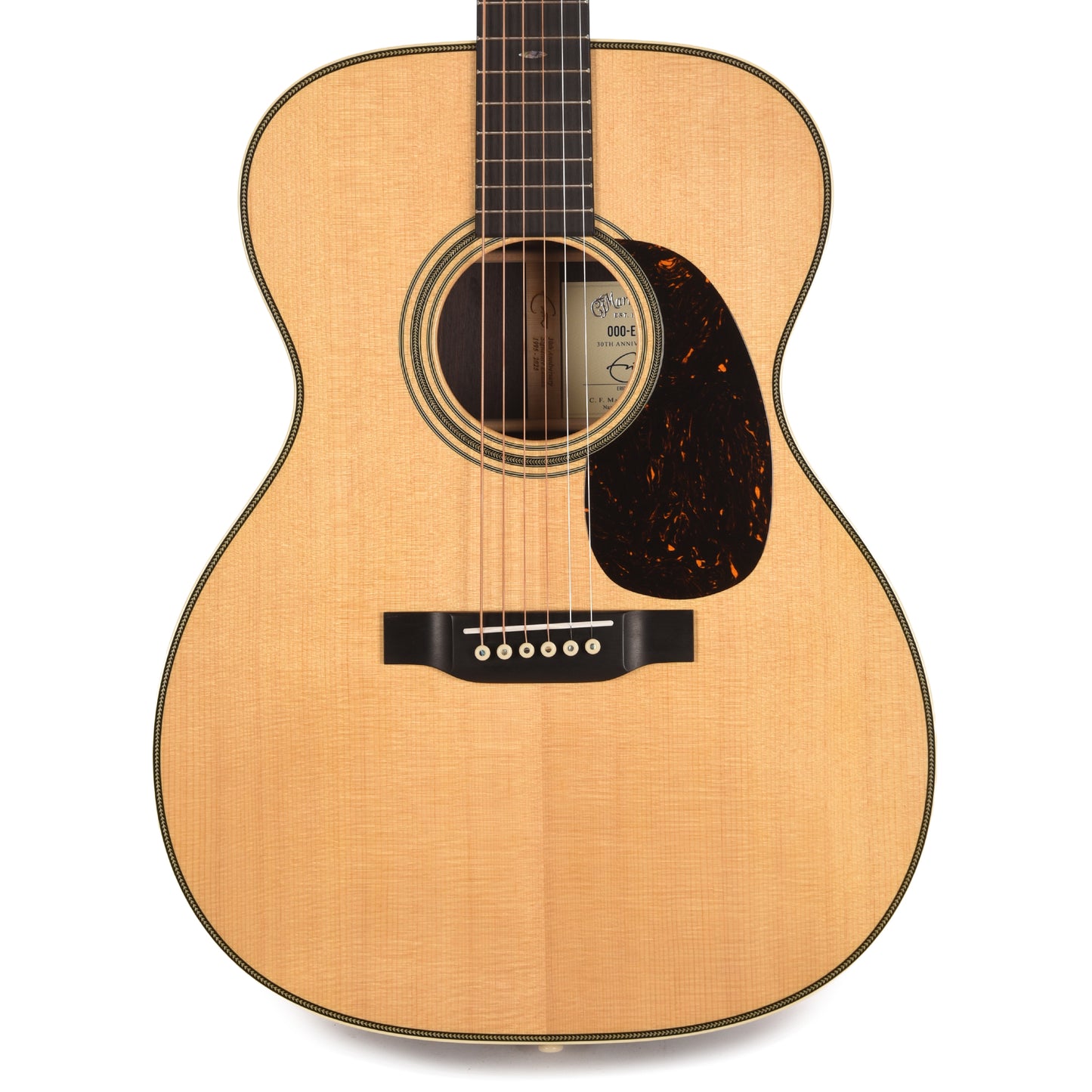 Martin Limited Edition 000-EC 30th Anniversary Eric Clapton Spruce/East Indian Rosewood Natural