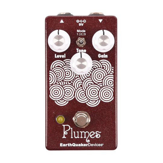 EarthQuaker Devices Plumes Overdrive Pedal One-of-a-Kind #42