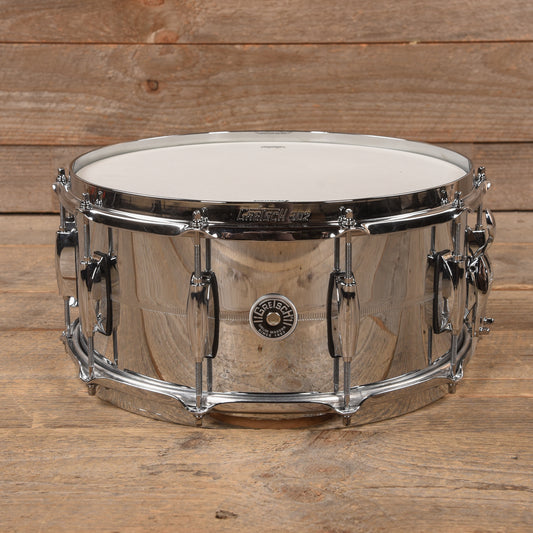 Gretsch 6.5x14 Brooklyn Chrome Over Brass Snare Drum