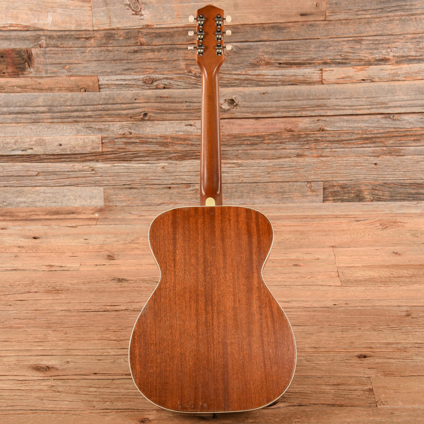 Harmony H-165 X-Brace Conversion Brown 1960s