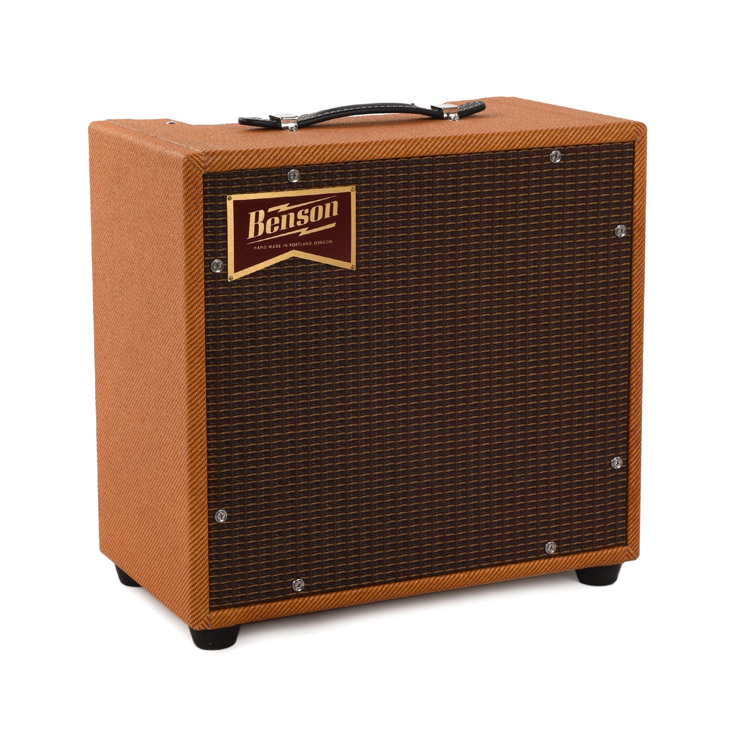 Benson Nathan Junior Reverb 5W 1x10 Combo Amp Aged Tweed w/ Oxblood Grill