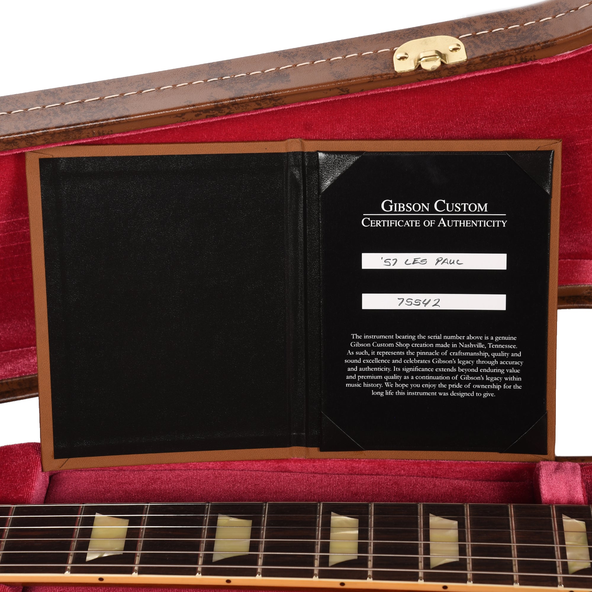 Gibson Custom Shop 1957 Les Paul Goldtop 