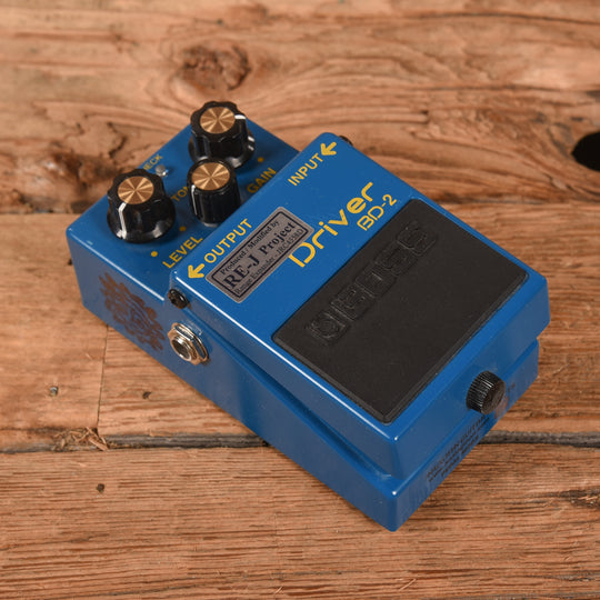 Boss BD-2 Blues Driver with Analogman RE-J Mod