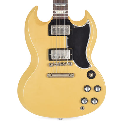 Gibson Custom Shop 1961 Les Paul SG Standard "CME Spec" Murphy Lab Ultra Light Aged Antique TV Yellow w/Stop Bar & Grovers