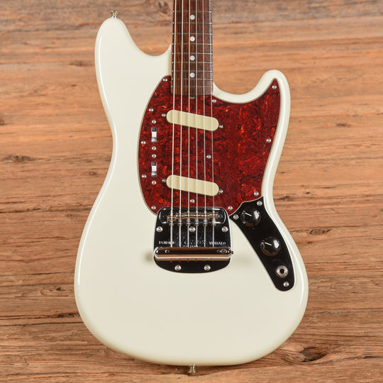 Fender MG-69 Mustang White 2023