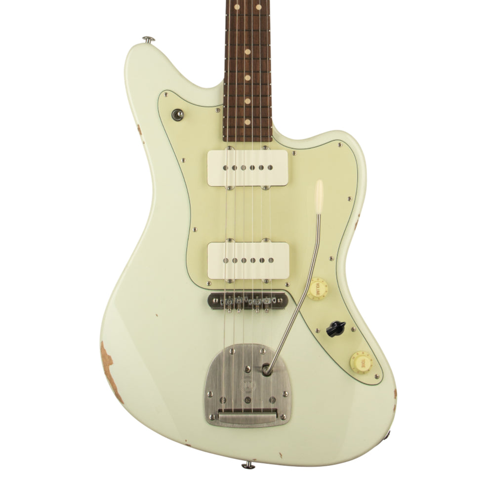 Suhr Classic JM Antique LE Olympic White w/Mastery Vibrato