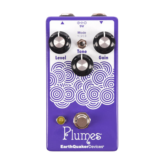 EarthQuaker Devices Plumes Overdrive Pedal One-of-a-Kind #17