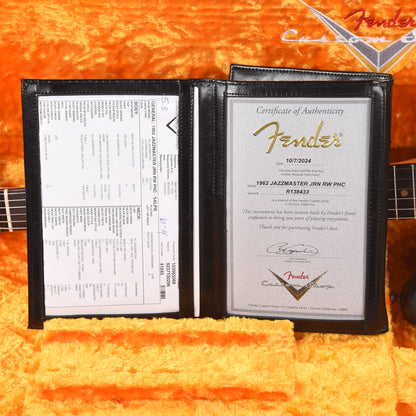 Fender Custom Shop 1962 Jazzmaster "Chicago Special" Journeyman Relic Super Aged Lake Placid Blue w/Painted Headcap