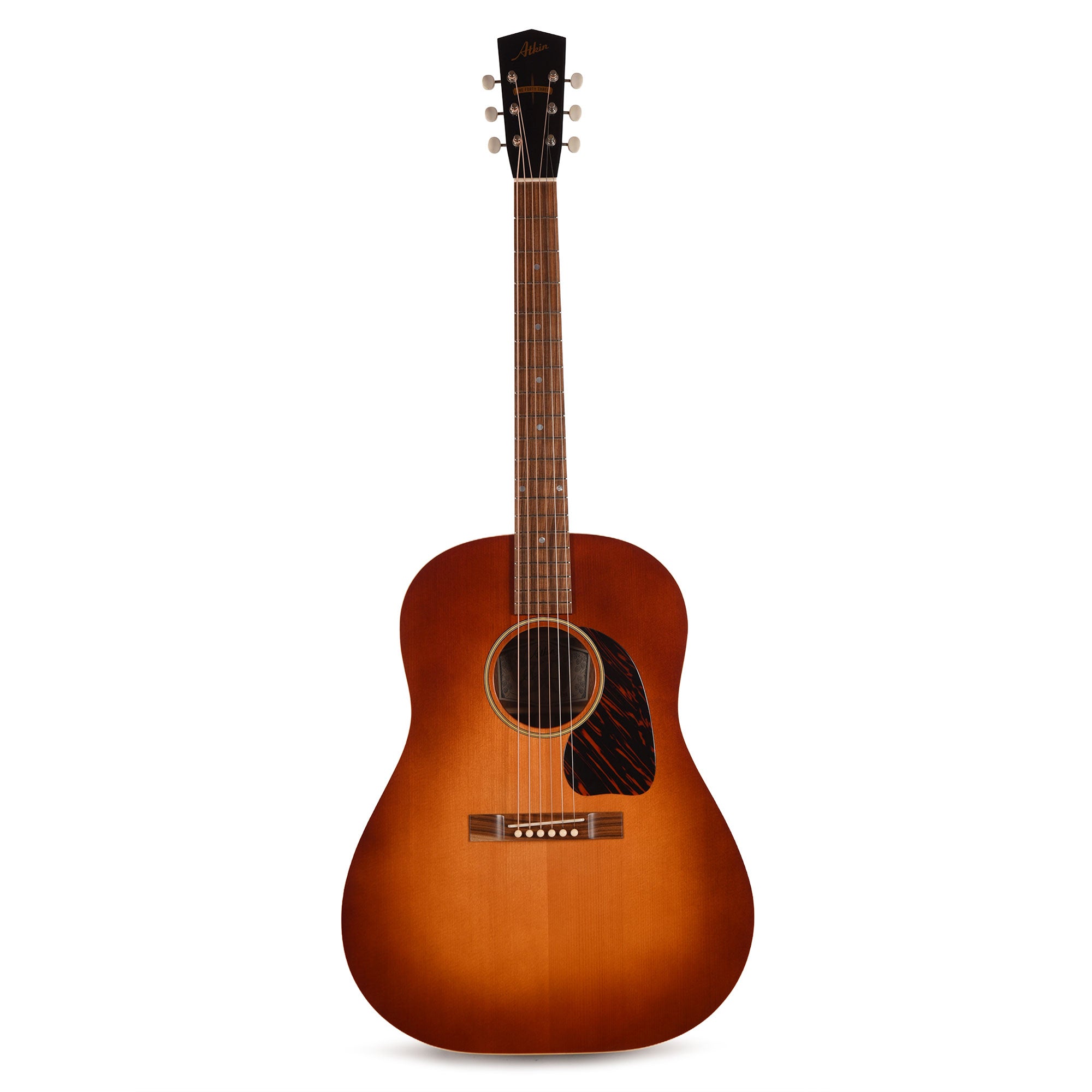 Atkin The Forty Three Baked Sitka/Mahogany Aged Faded Cherry Burst