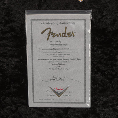 Fender Custom Shop '59 Stratocaster Relic Lake Placid Blue 2005