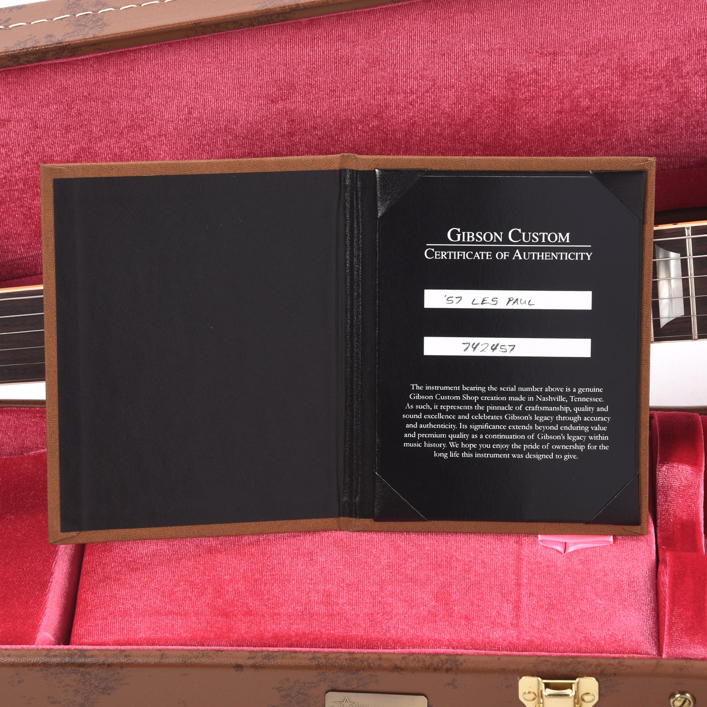 Gibson Custom Shop 1957 Les Paul "CME Spec" LEFTY Goldtop VOS w/'59 Carmelita Neck