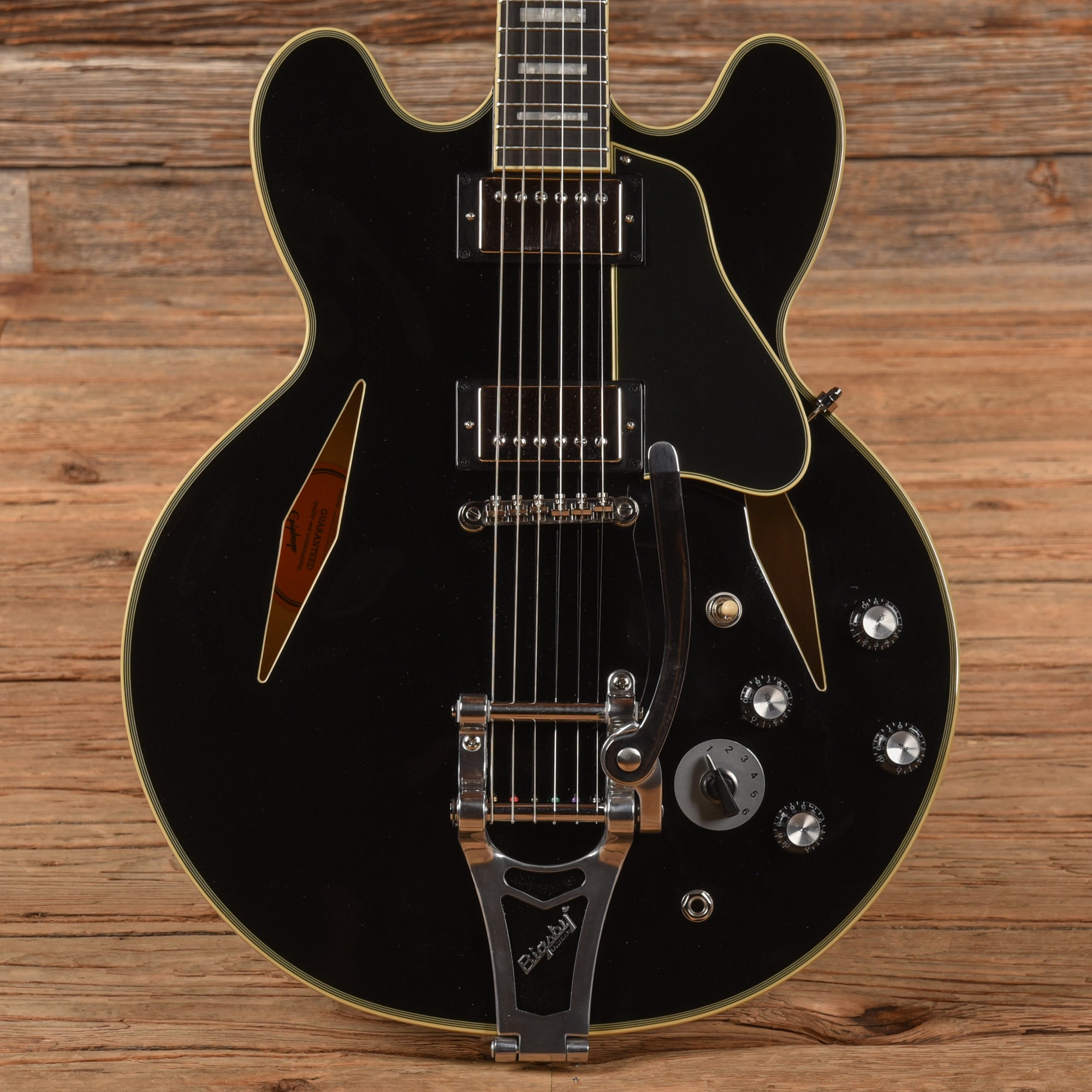 Epiphone Shinichi Ubukata ES-355 Black 2023