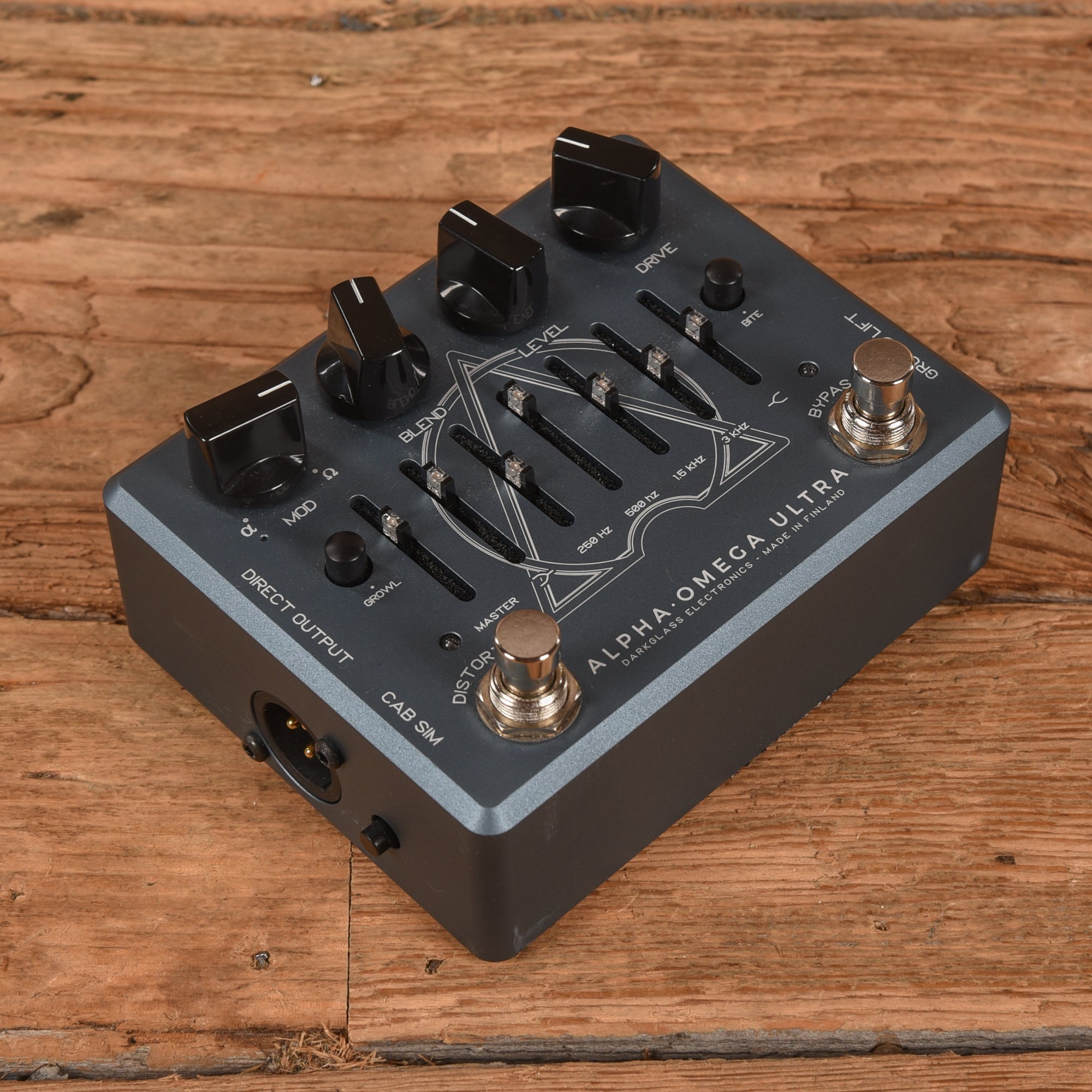 【動作確認済み】Darkglass ALPHA-OMEGA ULTRA 箱あり Darkglass Electronics Alpha Omega Ultra V2 w/AUX ダーク