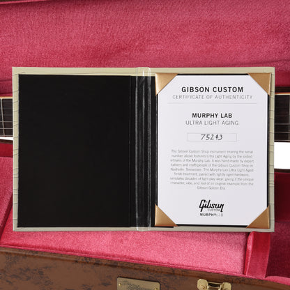 Gibson Custom Shop Murphy Lab 1957 Les Paul Goldtop Reissue Double Gold Ultra Light Aged