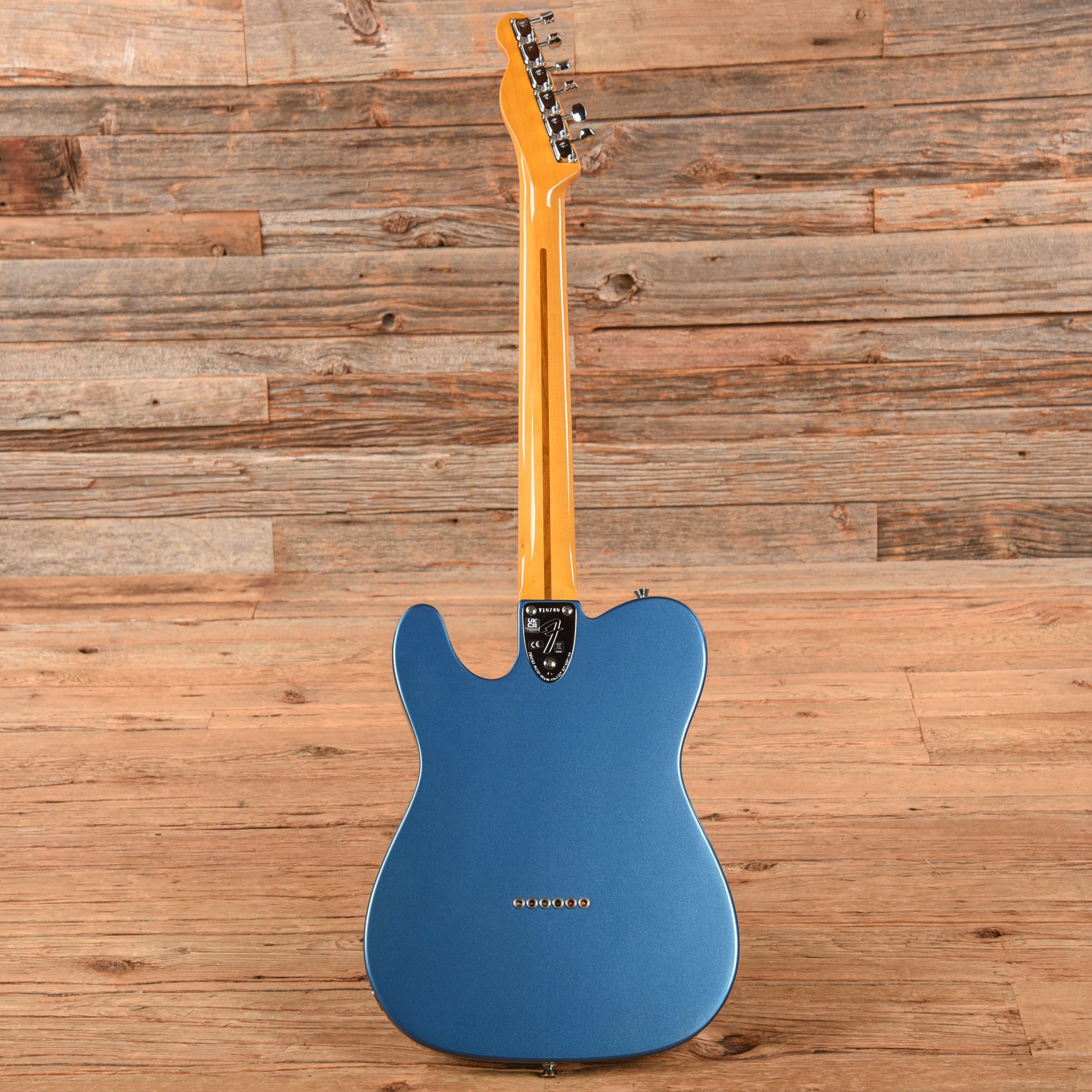 Fender American Vintage II 72 Telecaster Thinline Lake Placid Blue 2022