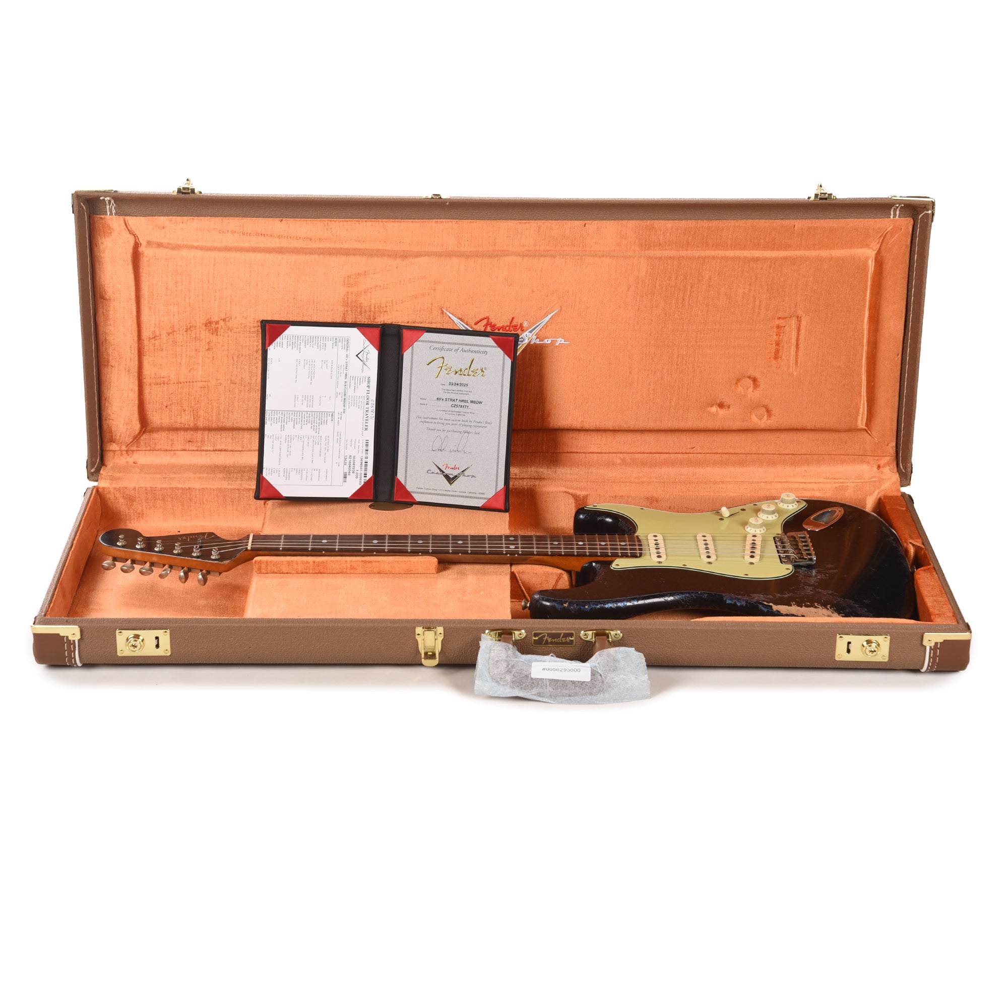 Fender Custom Shop '60s Stratocaster Black over Chameleon Heavy Relic Master Built by Dale Wilson w/Josefina Hand-Wound PIckups