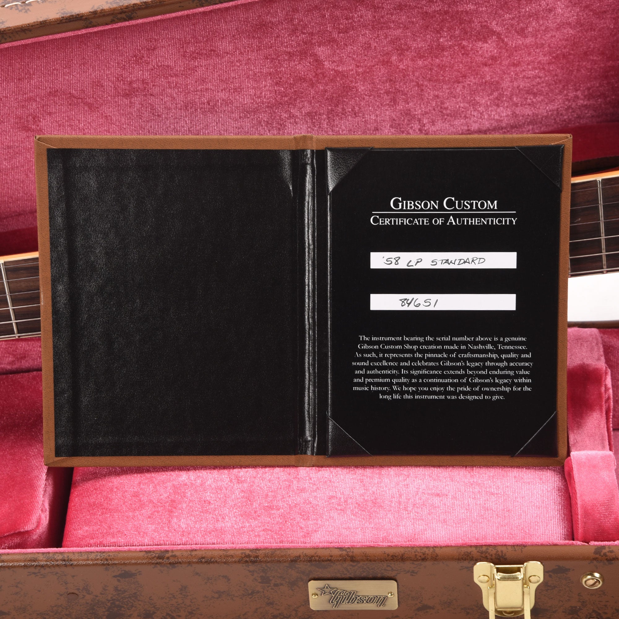 Gibson Custom Shop 1958 Les Paul Standard 