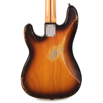 Fender Custom Shop 1959 Precision Bass Relic Chocolate 3-Color Sunburst w/El Dorado Cowhide Pickguard Master Built by Dennis Galuszka
