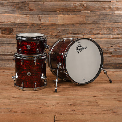 Gretsch Drums Brooklyn 12/14/20 3pc. Drum Kit Red Silk Onyx (CDE Exclusive) USED