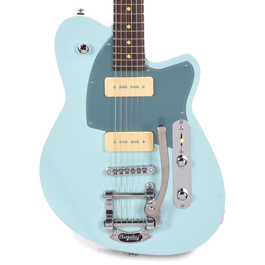 Reverend Charger 290 w/Bigsby Chronic Blue