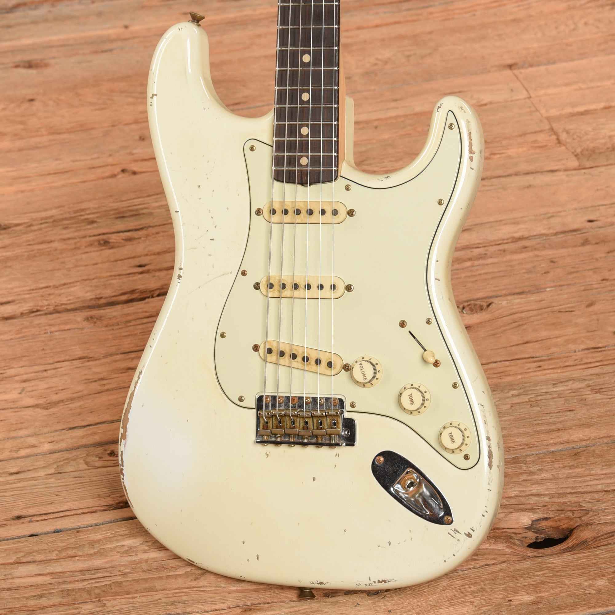 Fender Custom Shop Jason Smith Masterbuilt 1963 Stratocaster Relic Olympic White 2022