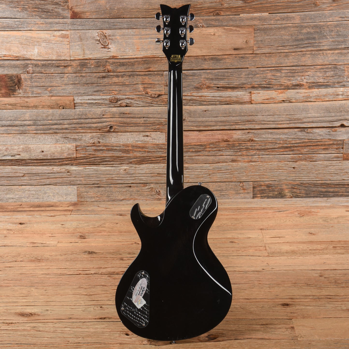 Schecter Solo-6B Blue Sparkle 2017