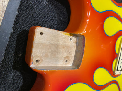 Charvel San Dimas S-Style Grover Jackson Custom Paint Job by Dan Lawrence 1980s