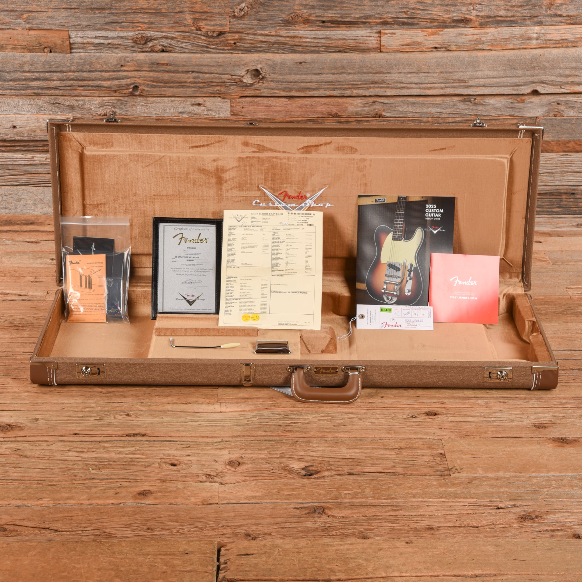 Fender Custom Shop '60 Stratocaster NOS Sunburst 2025