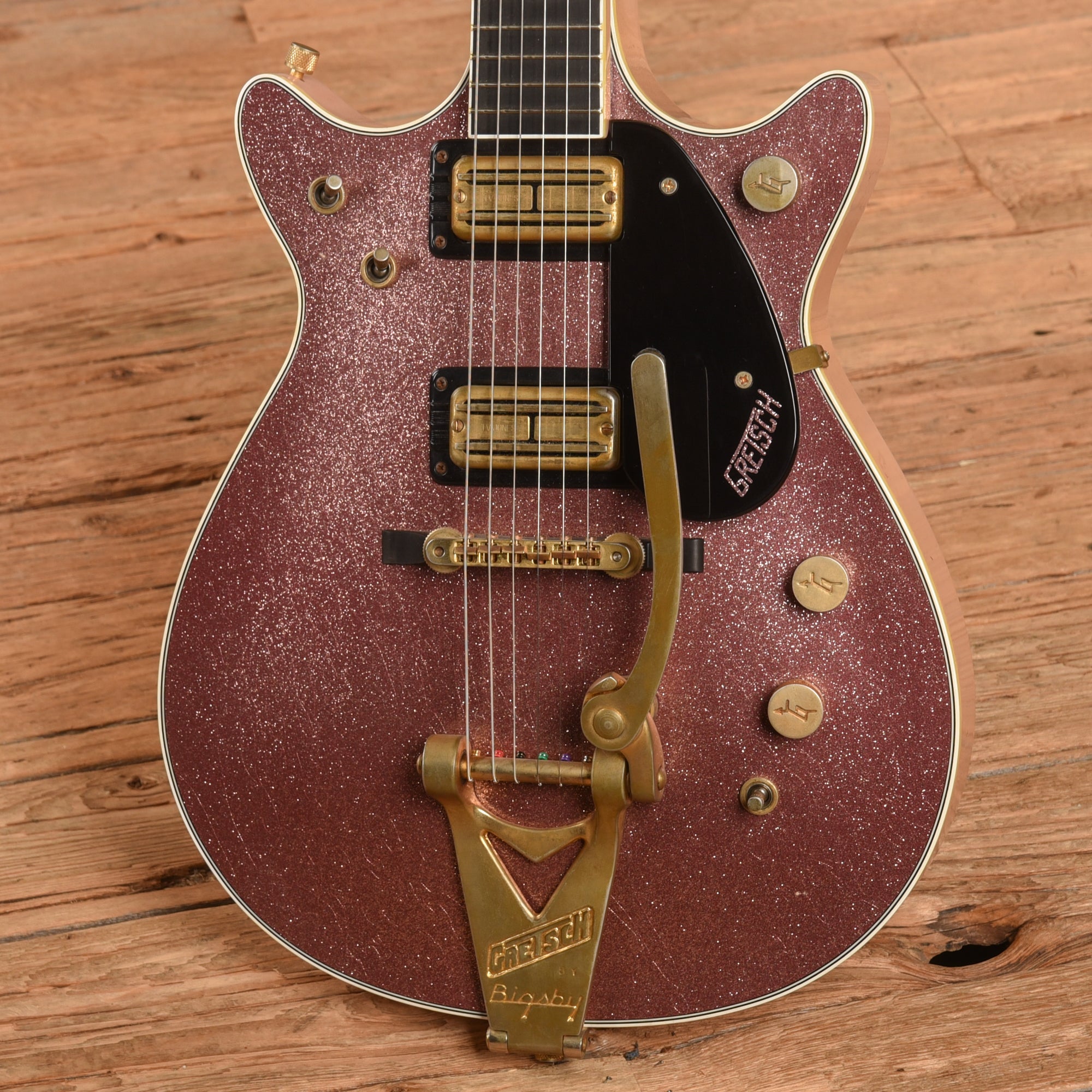 Gretsch Custom Shop Stephen Stern G6128CS Duo-Jet Aged Burgundy Mist 2014