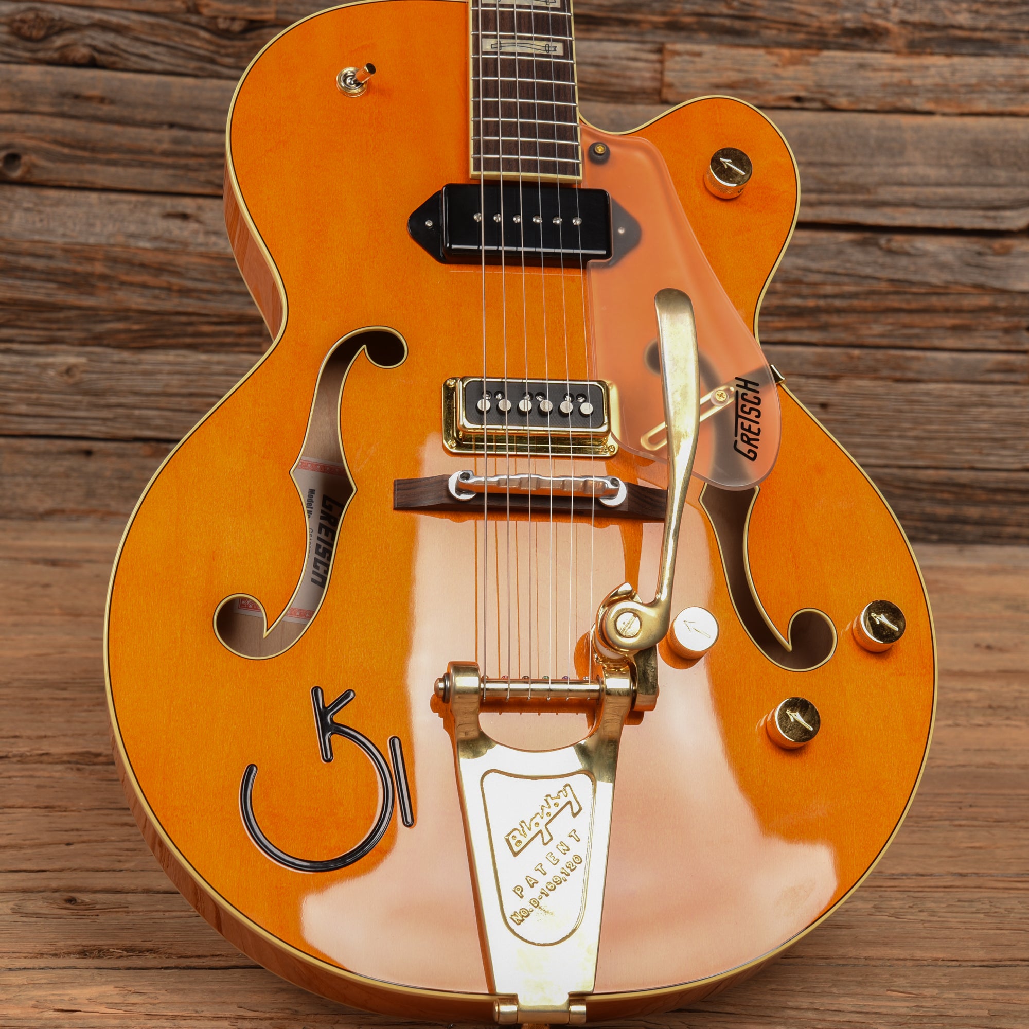 Gretsch G6120EC Eddie Cochran Signature Western Maple Stain 2019